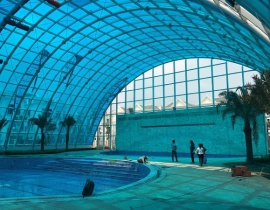 Công Trình Hồ Bơi Bốn Mùa của VinHome Thanh Hóa City