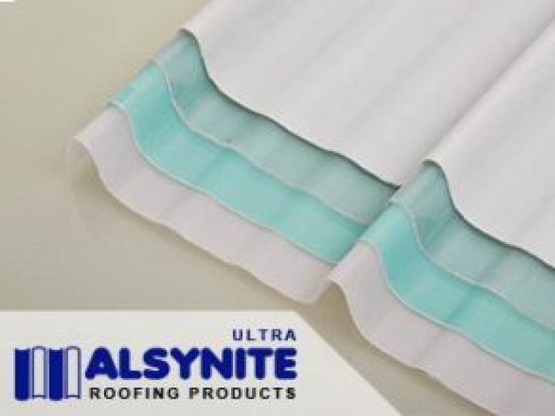 Tôn nhựa lấy sáng kháng hóa chất Alsynite Ultra